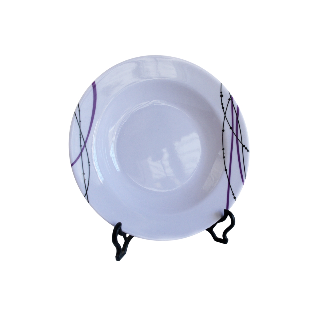 Plato hondo Violeta-2009-1724
