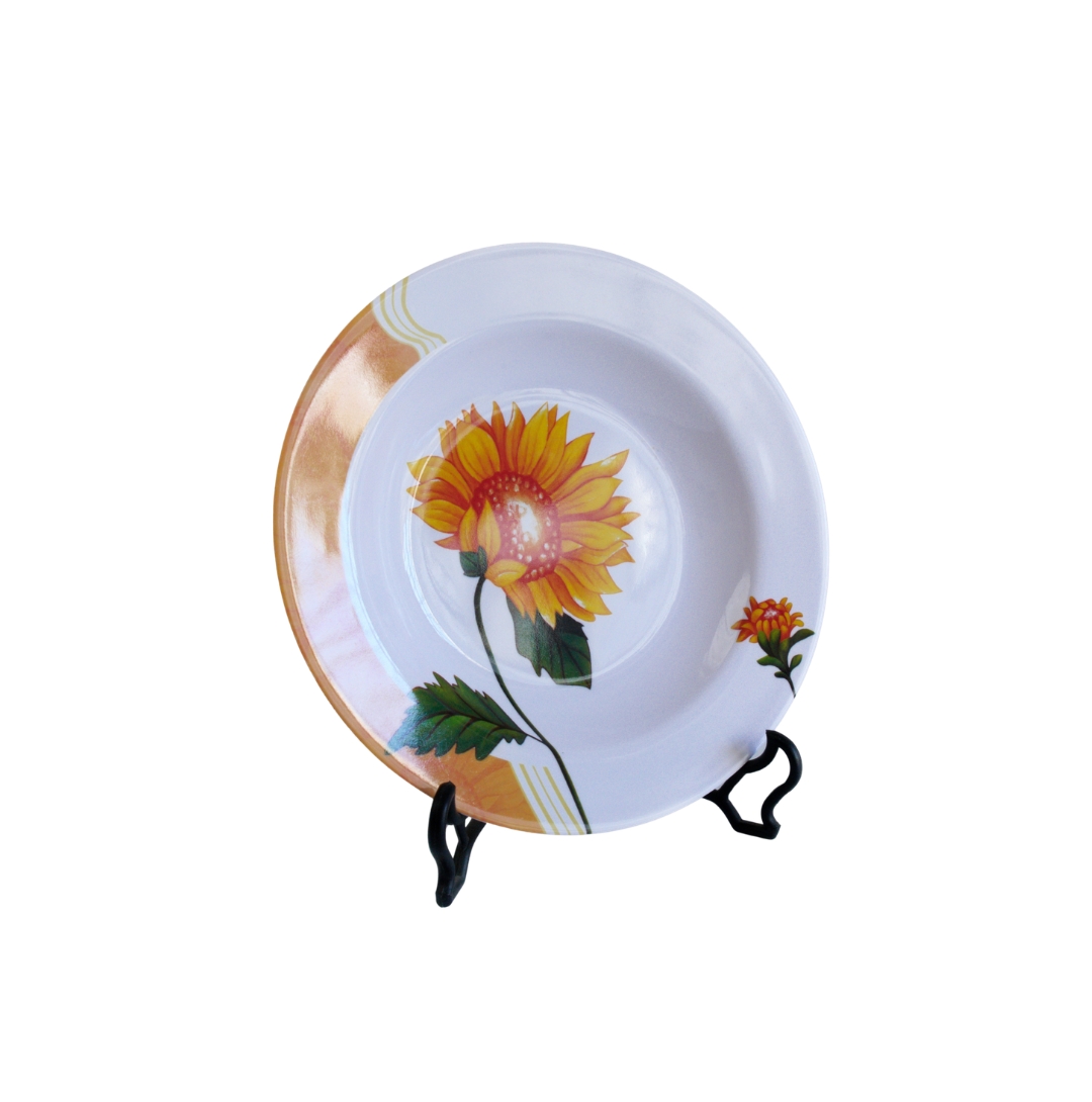 Plato hondo Girasol-2009-556