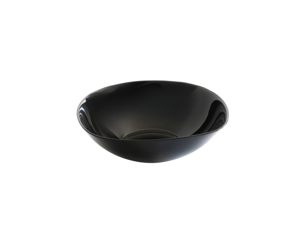 Ensaladela cuadrada negra 22cm-HLFW90