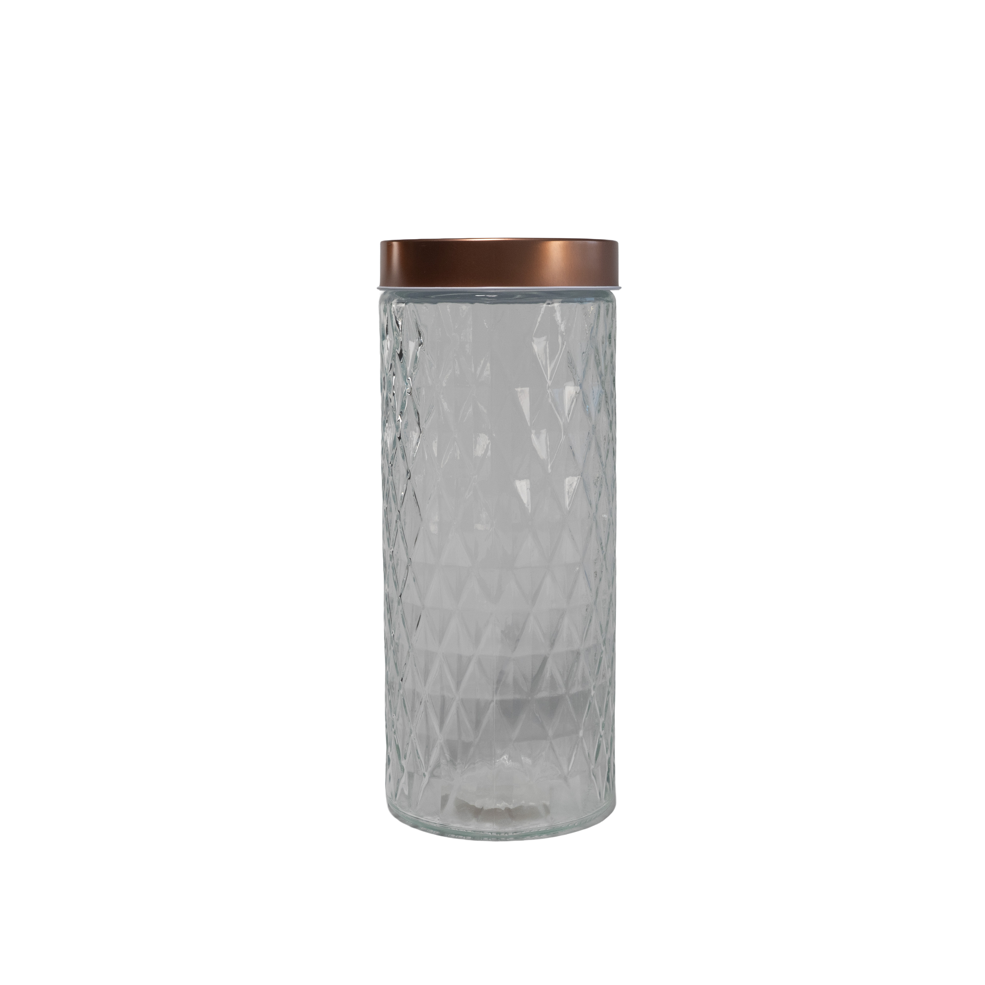 Frasco de Vidrio con Tapa Dorada 2000ml-Q1089-2000