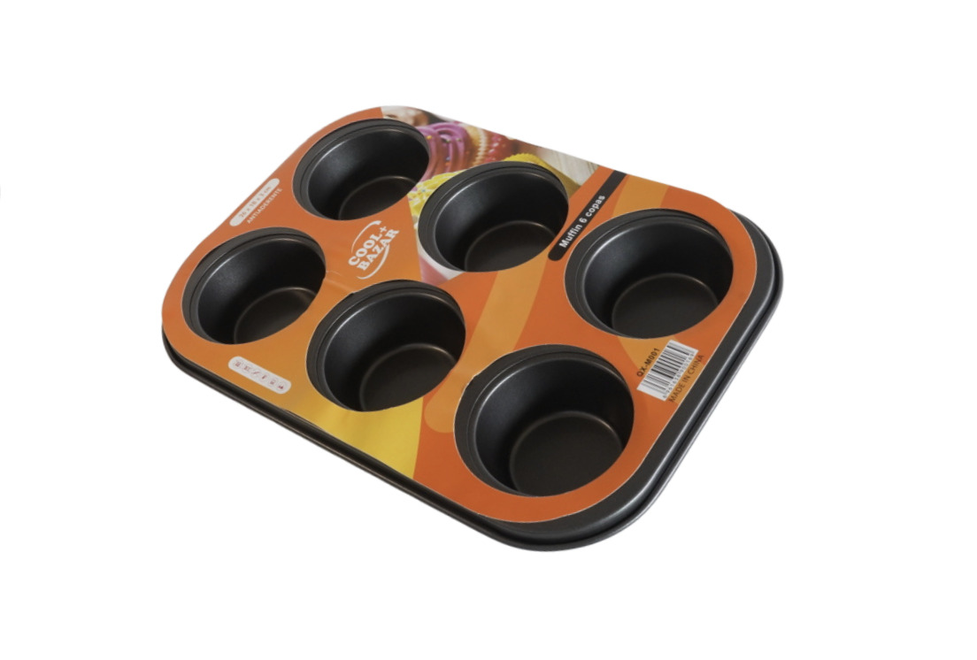 Molde muffins x6 -QXM001