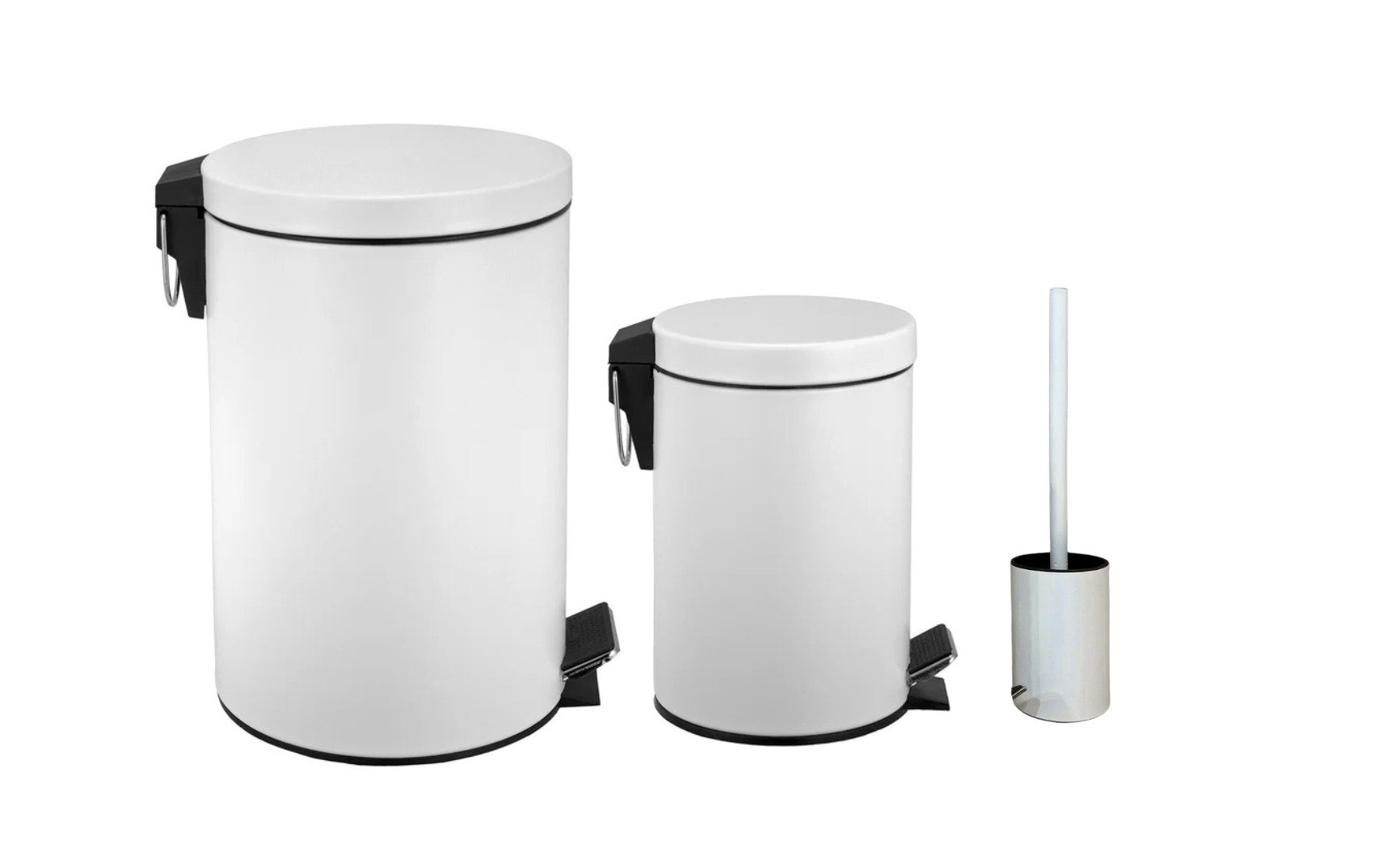 Cestos de basura con cepillo 3L+12L-WB1001B