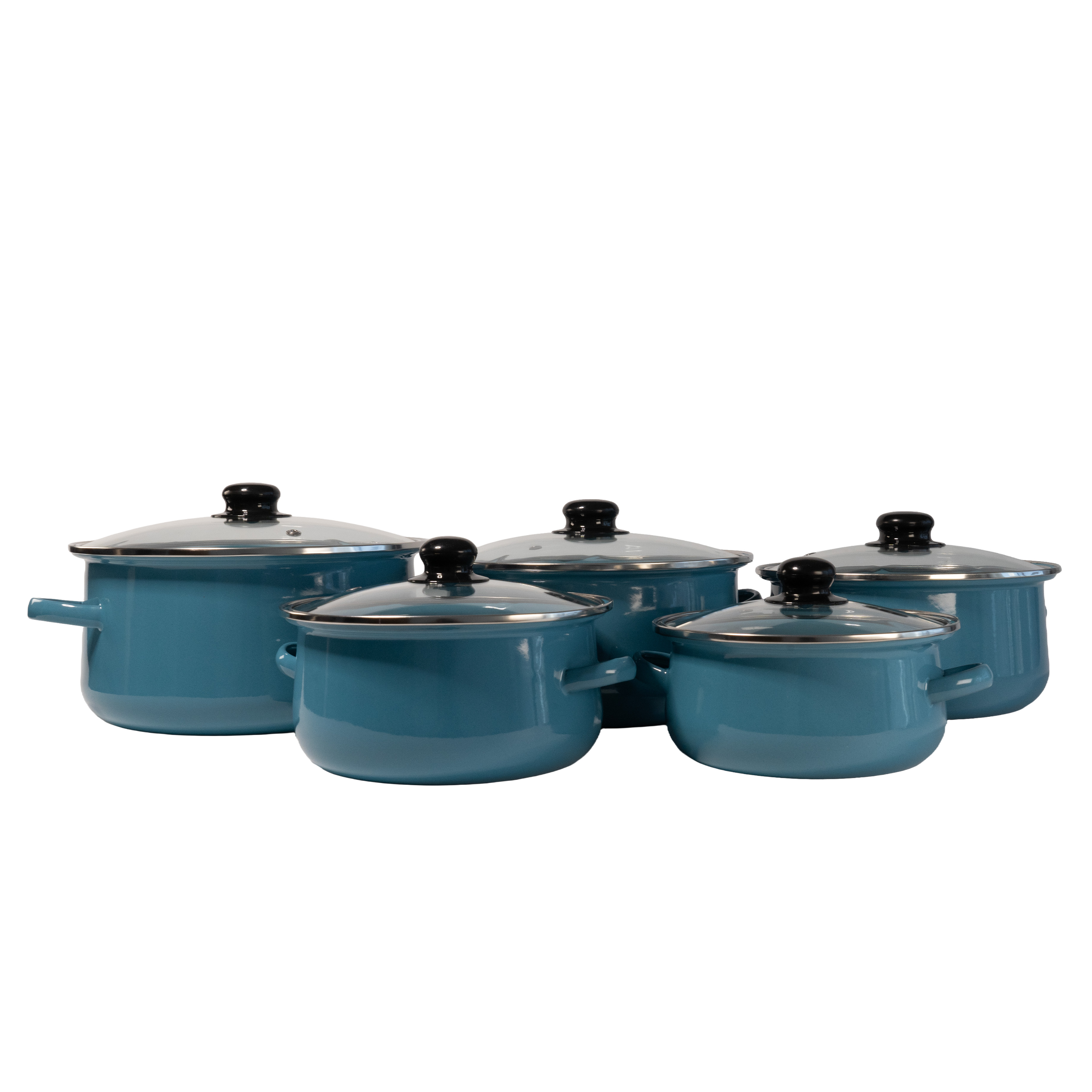 Set x5 cacerolas Azul-WJ-673